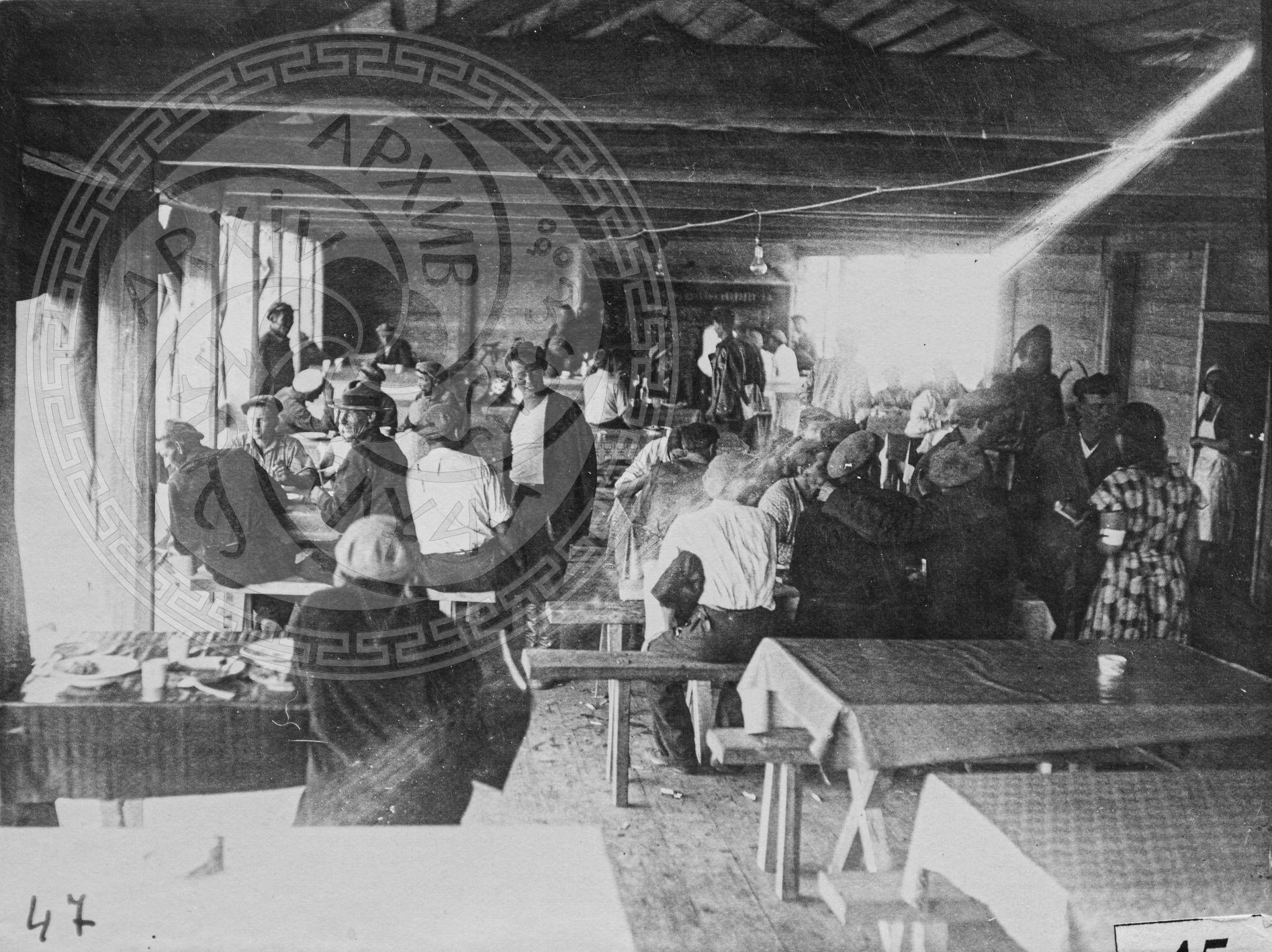 Столовая на ярмарке в г. Кызыле
